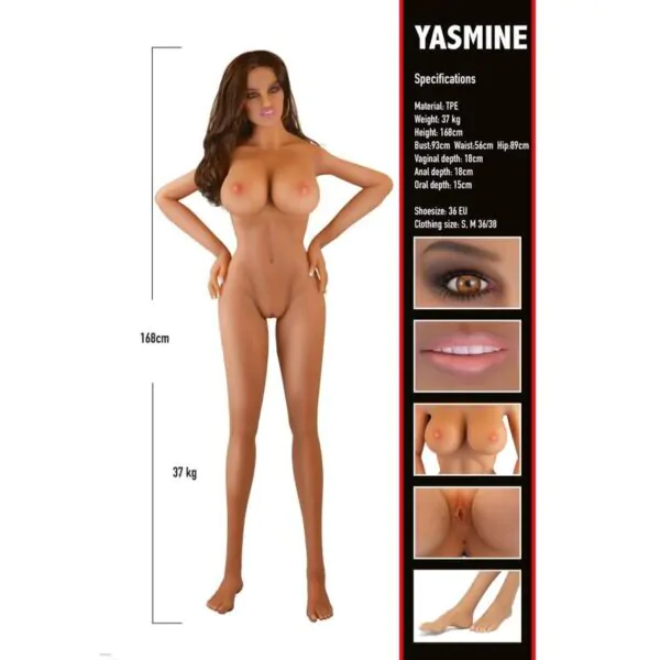 Bambola Realistica a Grandezza Naturale – Banger Babe Yasmine 8