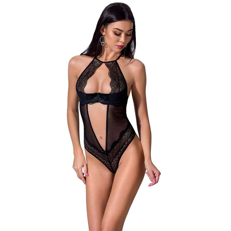 Babydoll in Pizzo Nero Yona – Devil Collection