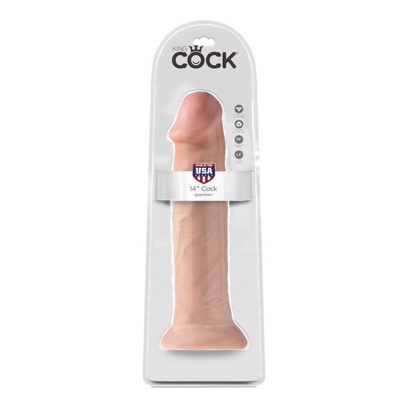 Dildo Realistico King Cock 35,6 Cm