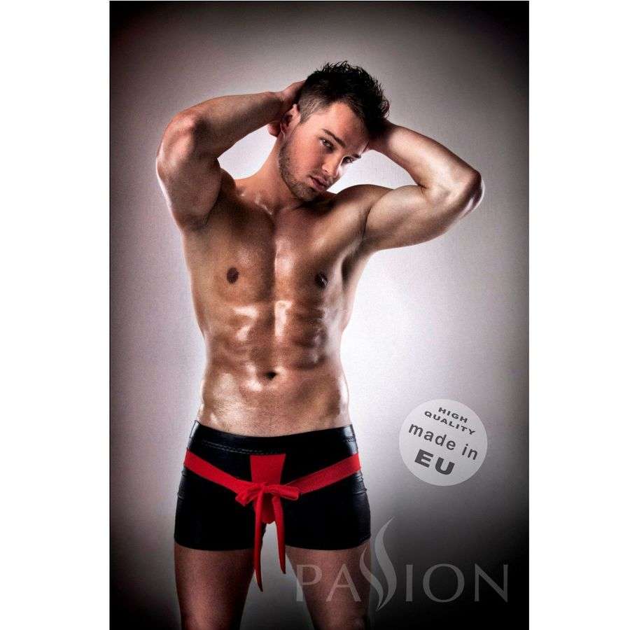 Boxer Uomo Pelle Passion Komplet Underwear Rosso / Nero