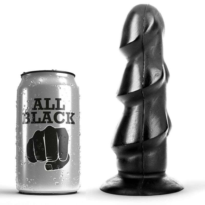 Dildo di Design da 17 cm – All Black