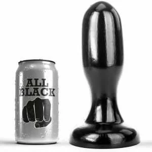 Plug Anale All Black 19,5 cm colore nero