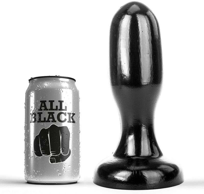 Plug Anale All Black 19,5 cm colore nero