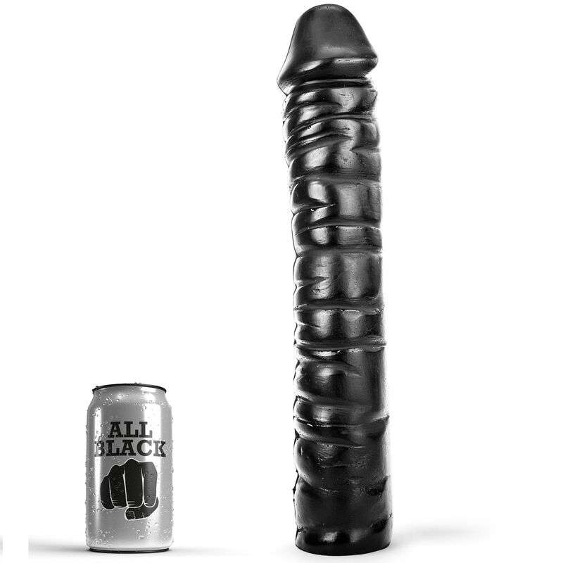 Fallo Gigantesco Nero Realistico di 38 cm – All Black