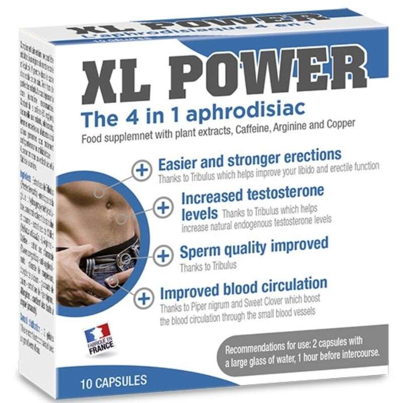 XL Power Capsule Afrodisiache ed Erezione 10 Cap