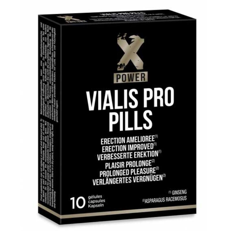 Pillole per Erezione Xpower Vialis Pro – 10 Pillole