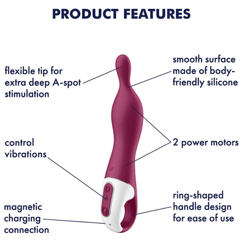 Vibratore Satisfyer A-Mazing 1 A-Spot – Bacca