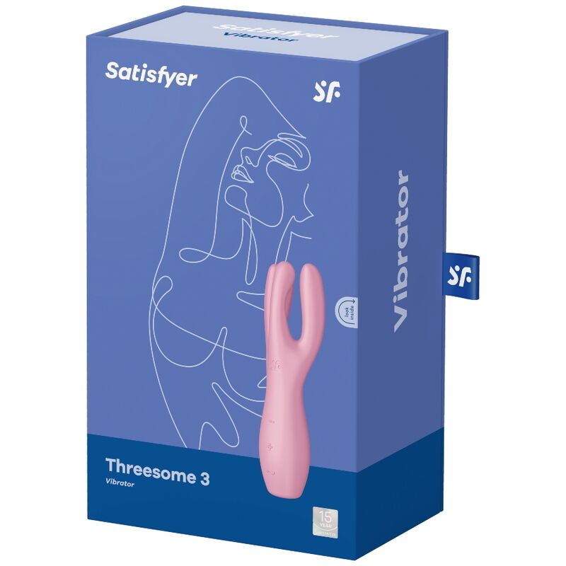 Vibratore Satisfyer Threesome 3 – Rosa