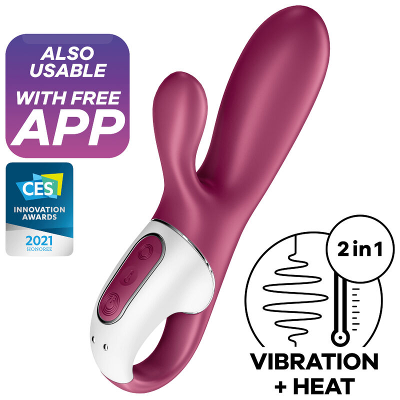 Vibratore Punto G Satisfyer Hot Bunny Connect App