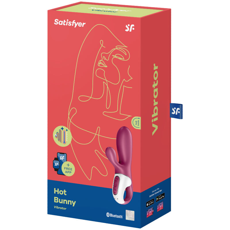 Vibratore Punto G Satisfyer Hot Bunny Connect App