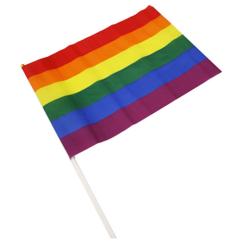 Bandiera Arcobaleno Gendaglio Medio LGBT Pride