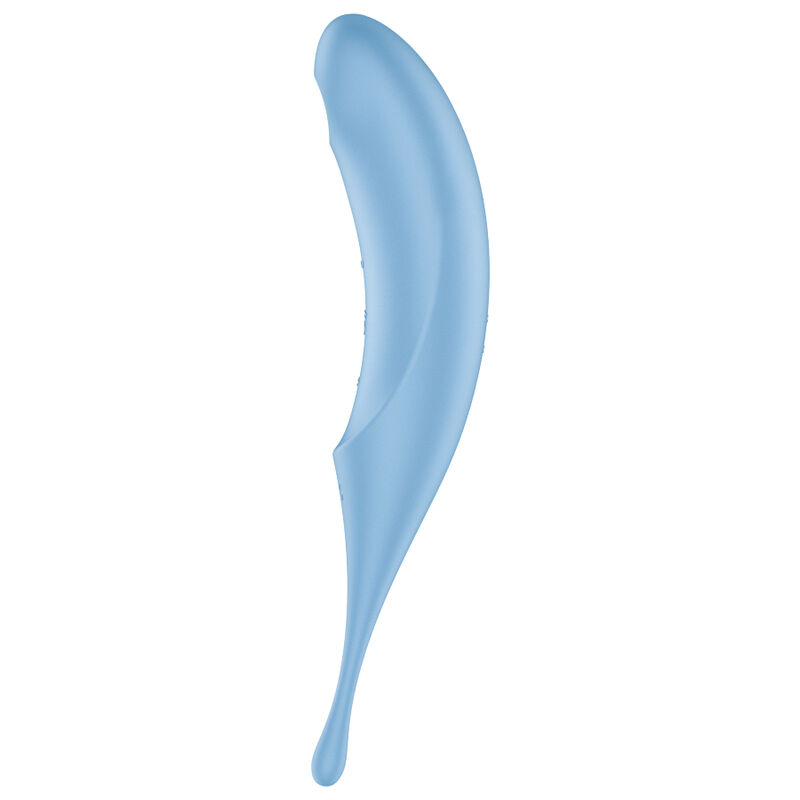 Stimolatore Vaginale Vibrante Satisfyer Twiling Pro Air Pulse Blu 3