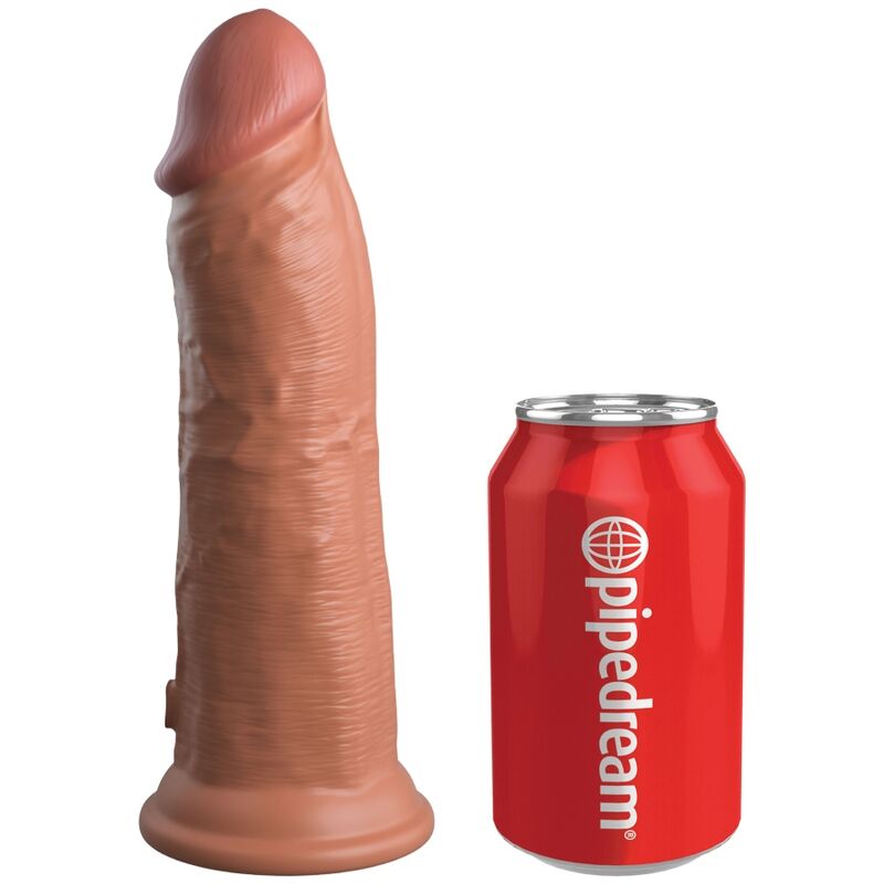 Dildo Realistico King Cock Elite In Silicone 20,3 Cm Caramello