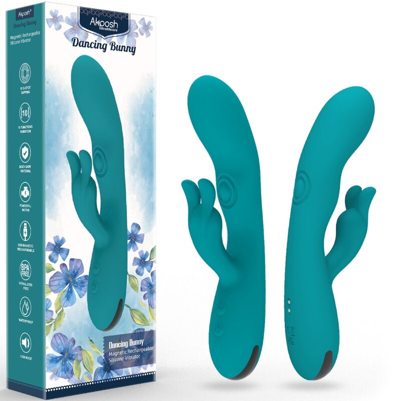 ARMONY – DANCING BUNNY VIBRATORE RABBIT 10 VELOCITÀ VERDE