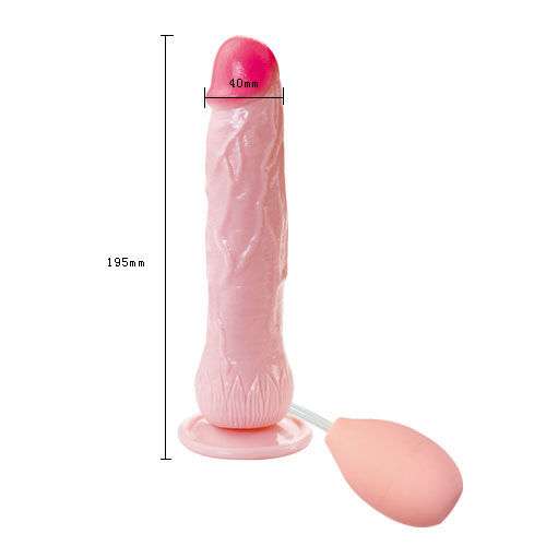 Pene Realistico con Funzione Eiaculante 20cm