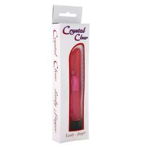 Vibratore Classico Sevencreations Lady Pink Cristallo 11.5 cm rosa