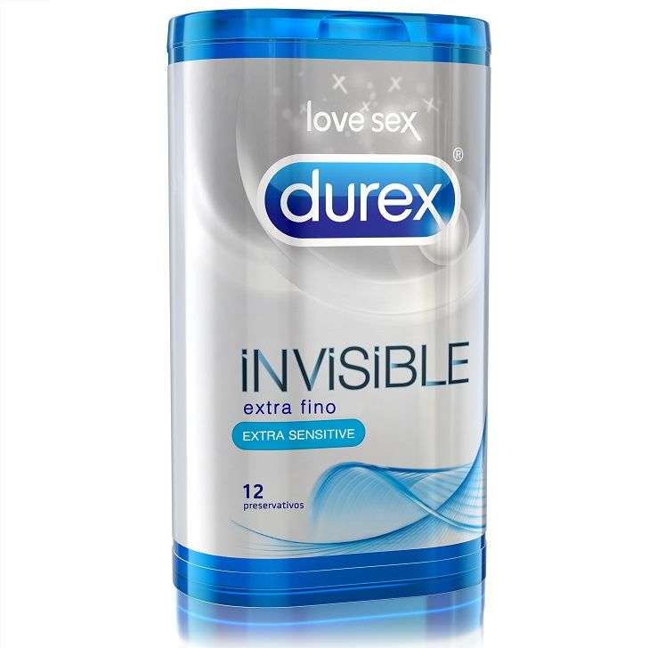 Profilattici Invisible Extra Fine Durex 12 pezzi 2