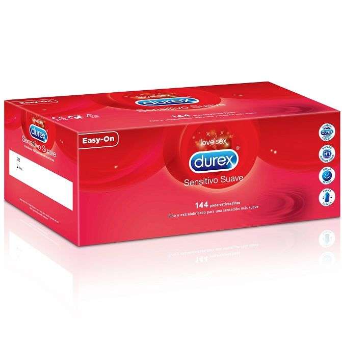 Preservativi Durex Sensitive Soft 144 pezzi 3