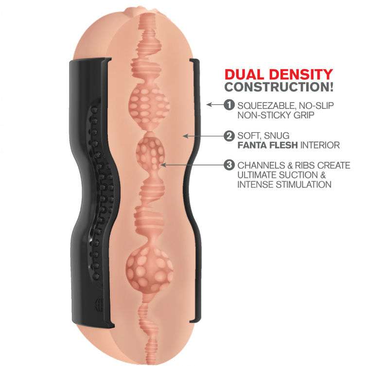 Masturbatore Vagina e Ano Pipedream – Dual Density Stroker 3