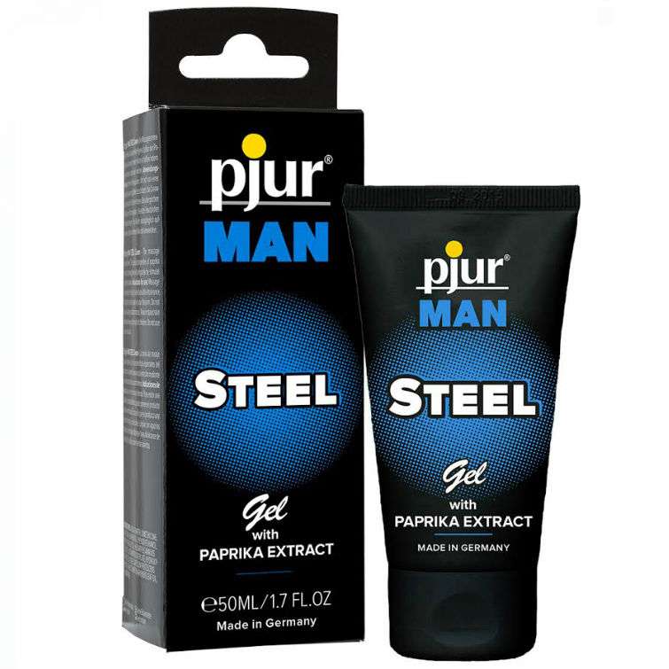 Gel Per Massaggia Maschile Stimolante Pjur-Man Steel Gel 50 ml