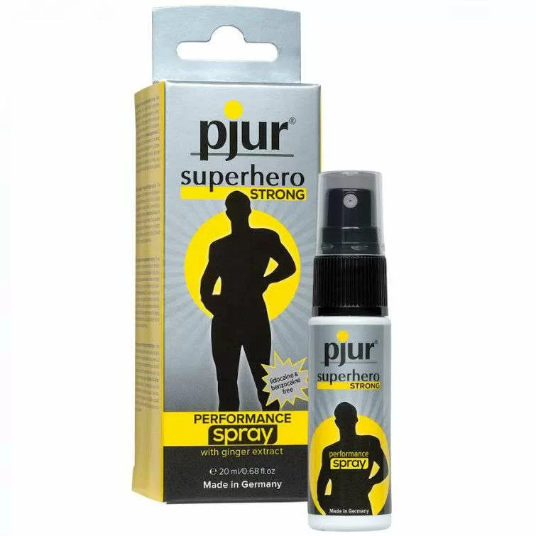Spray Ritardante per Uomo Pjur Superhero Strong 20 ml