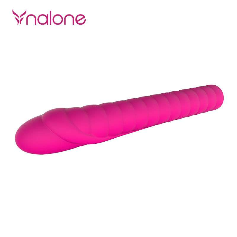 Vibratore Vaginale con Superficie  Ondulata Nalone Dixie Rosa