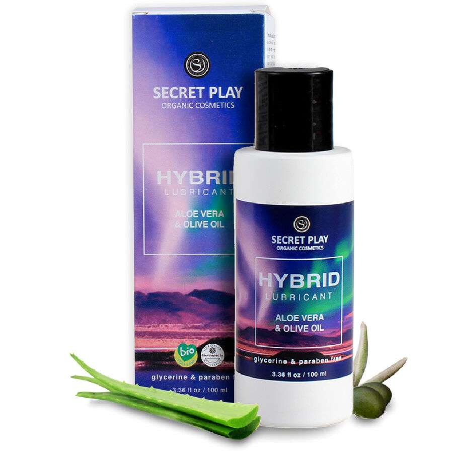 Lubrificante Secretplay Organic Hibrido 100 ml