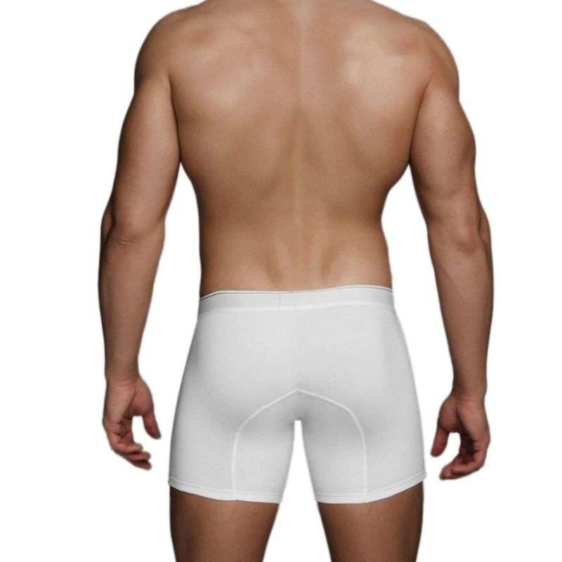 Boxer Uomo Bianco Lungo  Macho Underwear