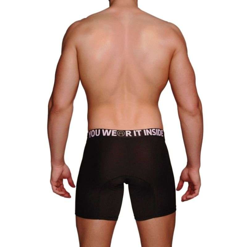 Boxer Lungo Sportivo Nero – Macho Underwear 2