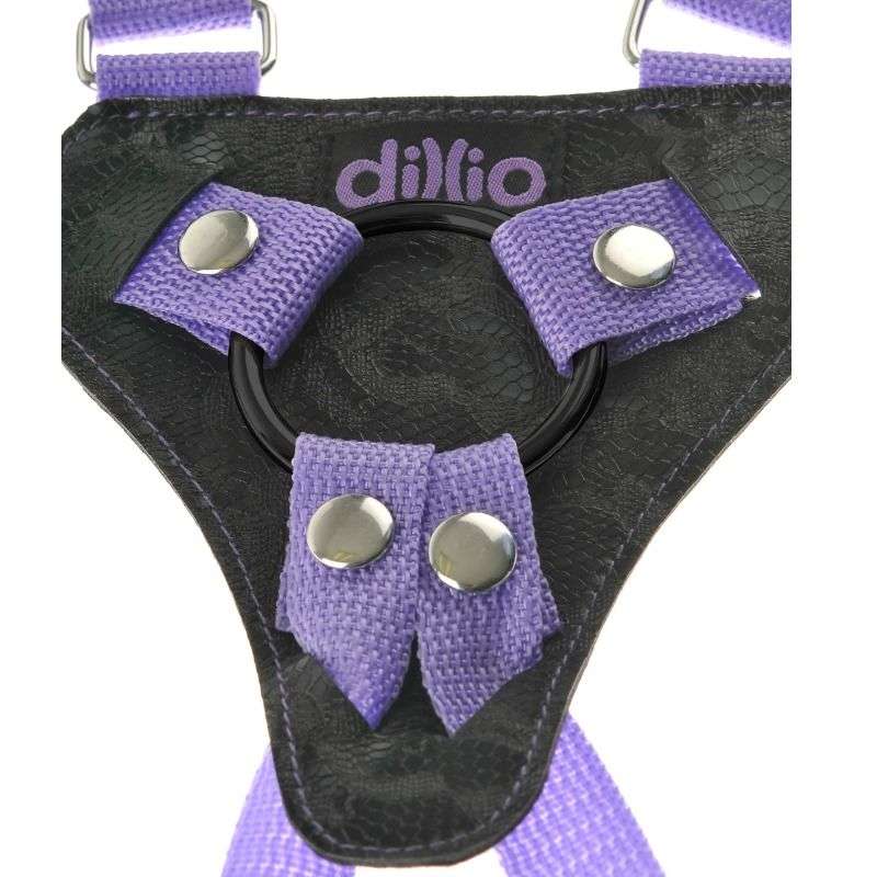 Dildo Strapon Donna Dillio con Imbracatura Completa 19 cm