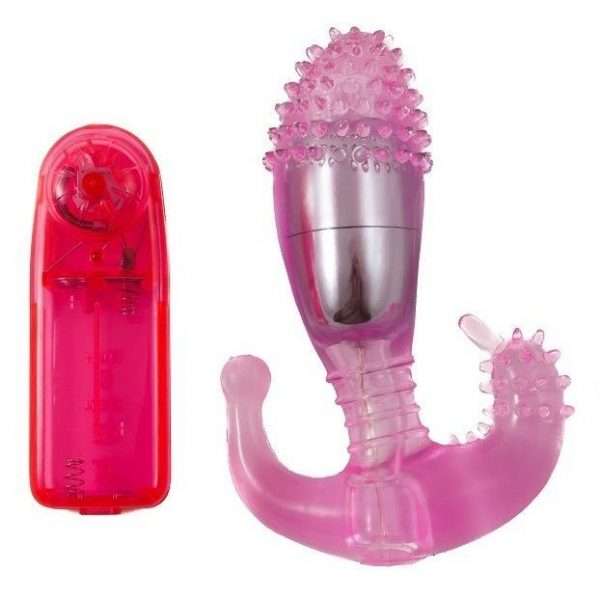 Mini Vibratore Anale o Vaginale Baile Stimulating Rosa 2