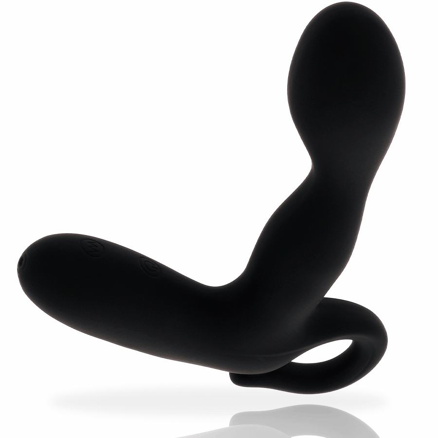 Vibratore Prostatico in Silicone Nero – Adiicted Toys