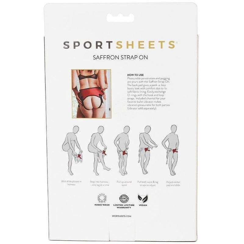 Imbracatura Strap-on per donna in Pelle SportSheets
