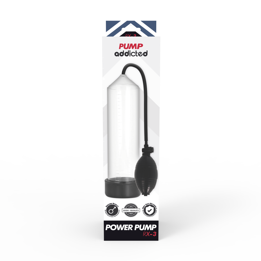 Pompa per Erezione ad Aria – Pump Addicted RX3