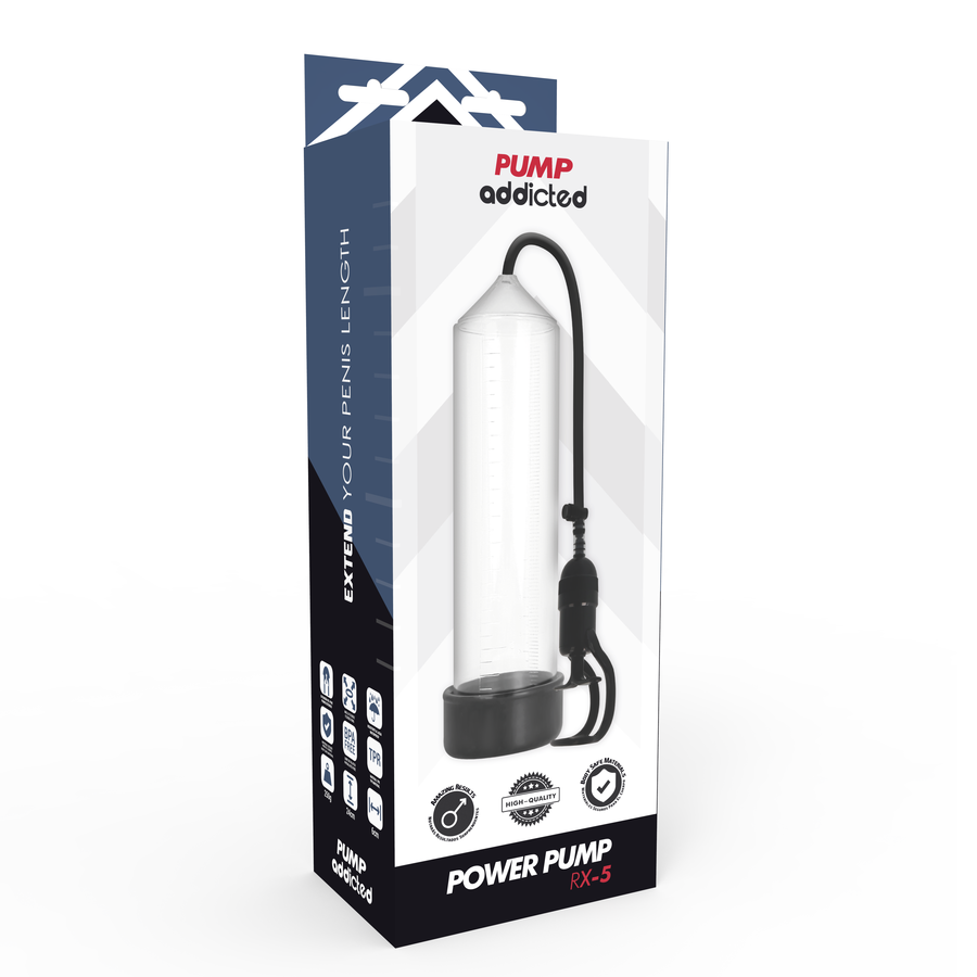 Pompa Erezione Pene ad Aria – Pump Addicted RX5