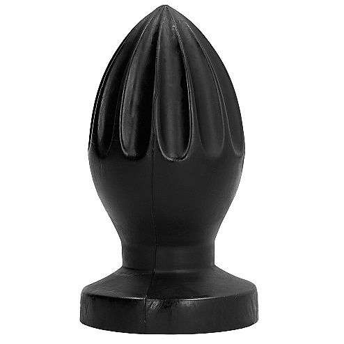 Butt Plug Anale All Black nero 12 cm