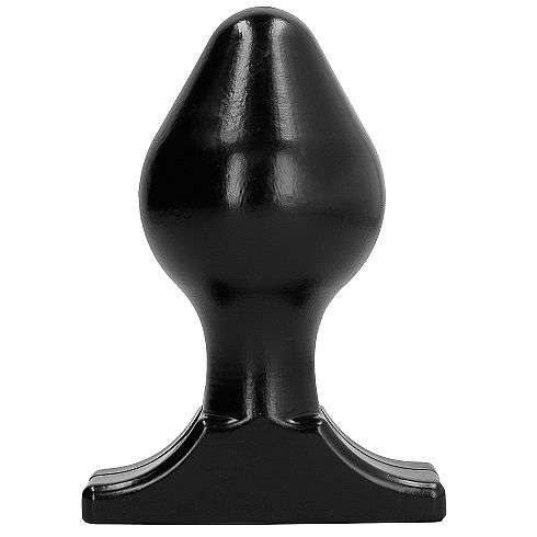 Butt Plug Anale All Black colore nero 16 X 8 cm