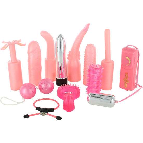 Kit Erotico Sevencreations 12 pezzi rosa