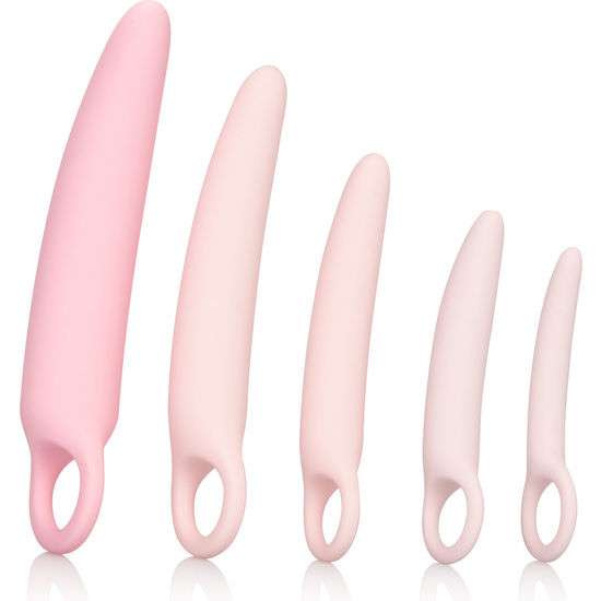 Set da 5 Dilatatori Vaginali Inspire in silicone rosa