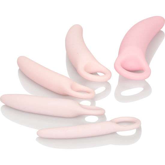 Set da 5 Dilatatori Vaginali Inspire in silicone rosa