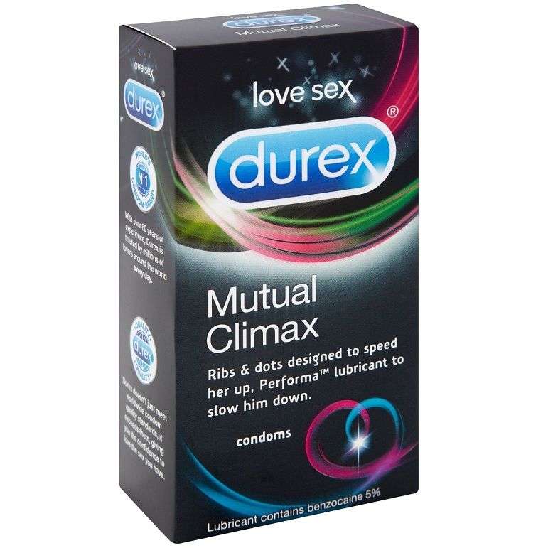 Preservativi Stimolanti Durex Mutual Climax 12 pezzi 2
