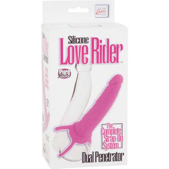 Dildo Indossabile per Doppia Penetrazione Love Rider rosa 2