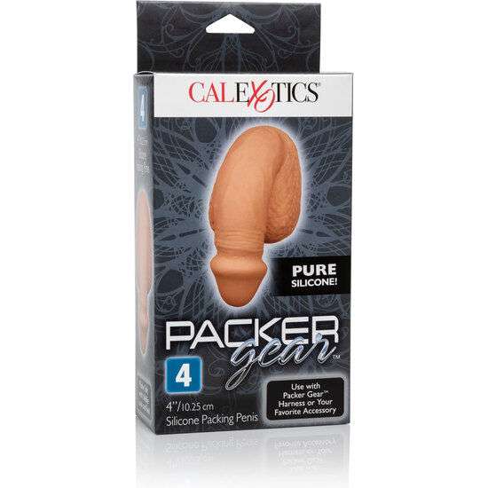 Pene Indossabile in Silicone 10 Cm – Packing Penis Caramello