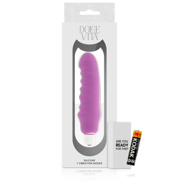 Vibratore Dolce Vita Genius con Superficie Stimolante Viola 2