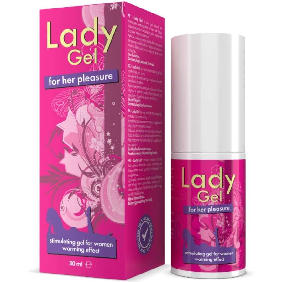 Lady Gel For Ger Pleasure Stimolante Sessuale Effetto Caldo 30 ml