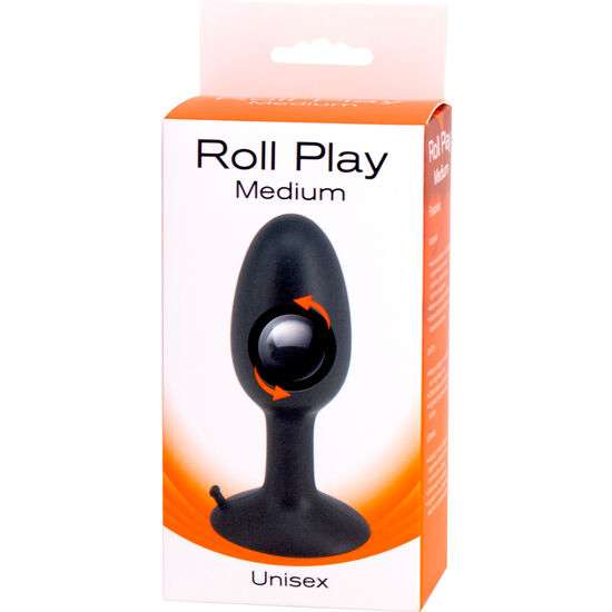 Plug Anale Roll Play con Sfera Interna Roteante Medium