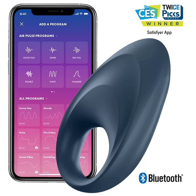 Anello Fallico Mighty con App Satisfyer Connect