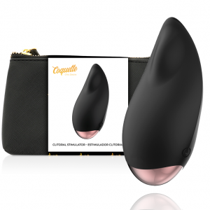 Stimolatore Clitoride Coquette Chic Desire Cl Toris nero e oro