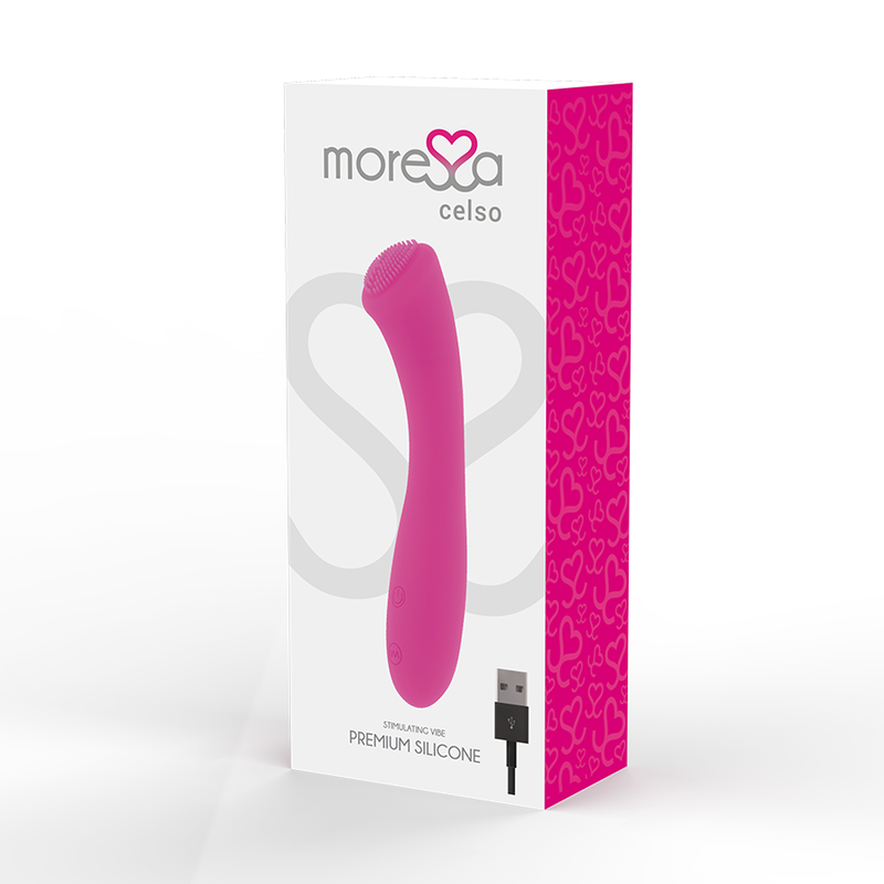 Massaggiatore Vaginale Moressa Celso Premium Ricaricabile rosa