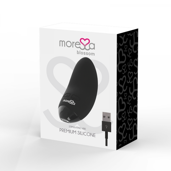 Massaggiatore Vaginale Moressa Blossom colore Nero 2